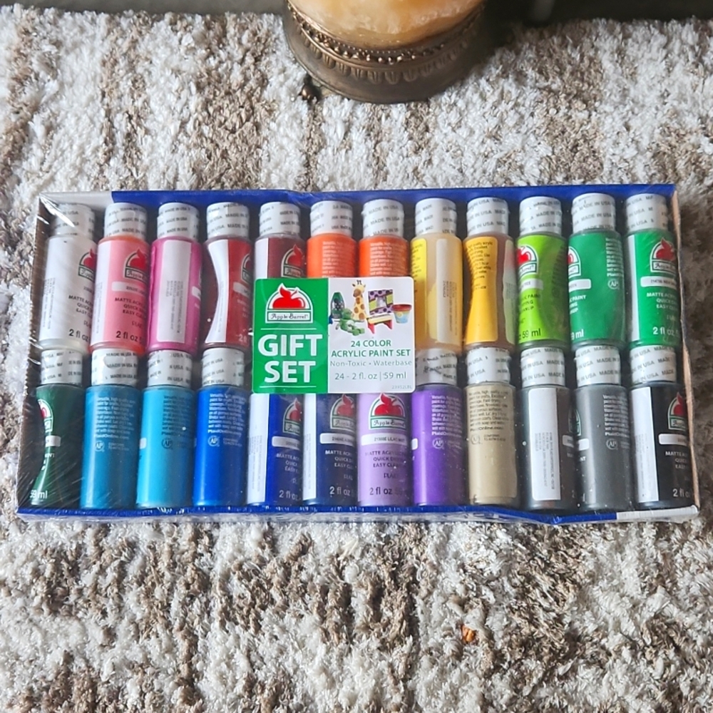 Apple barrel  24 color acrylic paint
